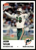 2003 Fleer Platinum #149 Jason Taylor Finish #/100