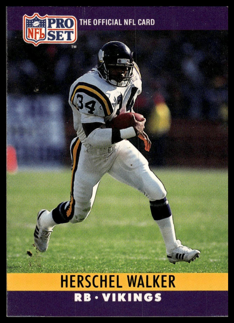 1990 Pro Set #197 Herschel Walker