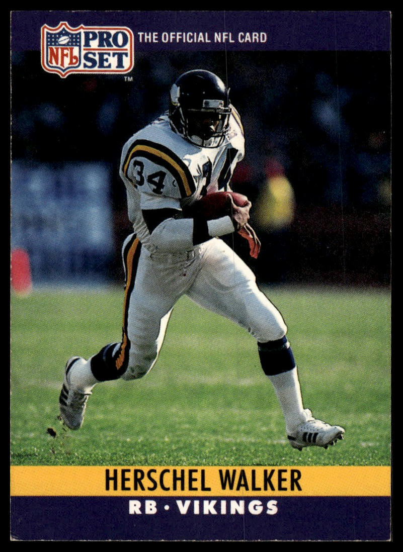 1990 Pro Set #197 Herschel Walker