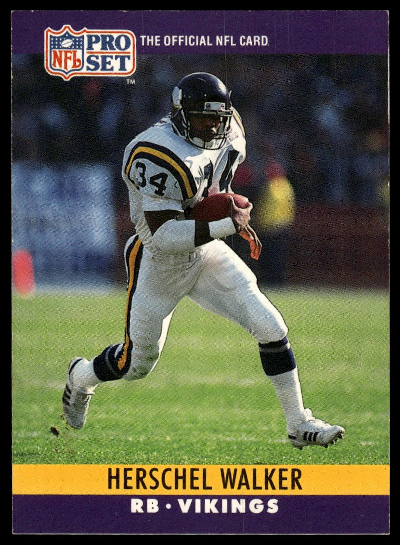 1990 Pro Set #197 Herschel Walker