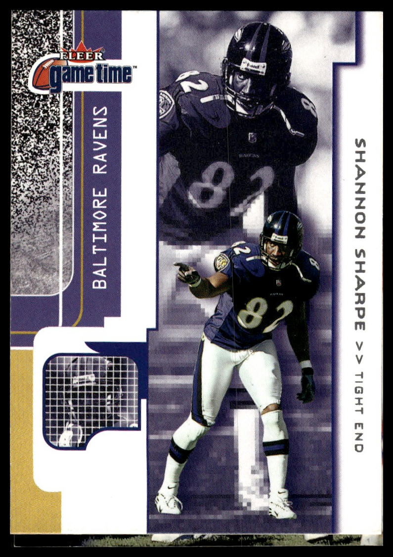2001 Fleer Game Time #71 Shannon Sharpe
