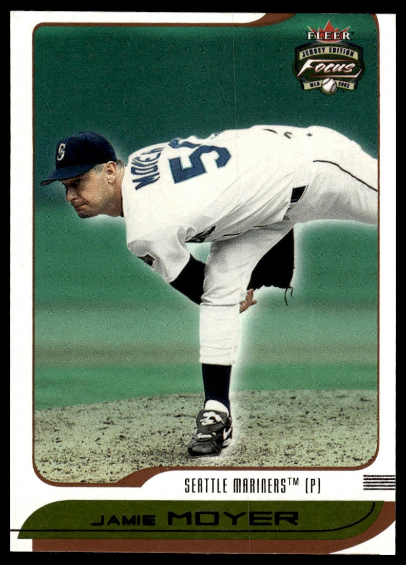 2002 Fleer Focus Jersey Edition #183 Jamie Moyer