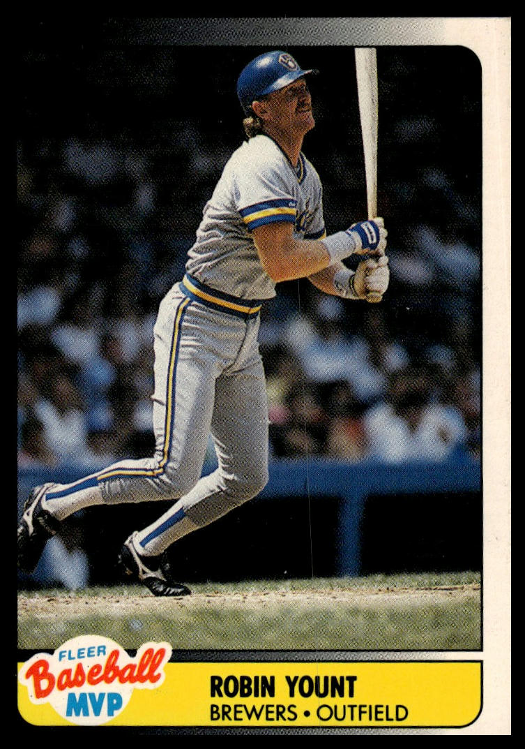 1990 Fleer Baseball MVPs #44 Robin Yount