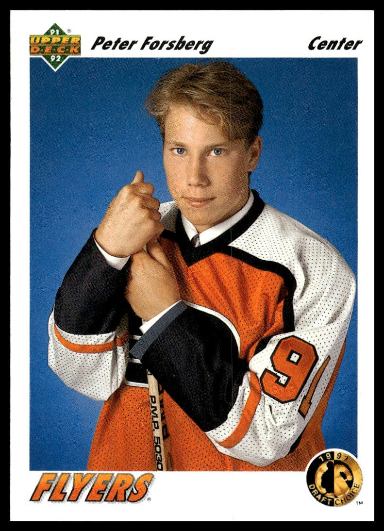 1991-92 Upper Deck #64b Peter Forsberg