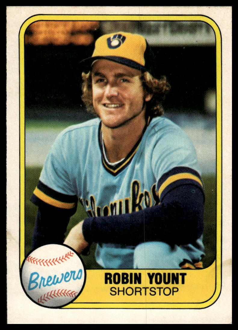 1981 Fleer #511 Robin Yount