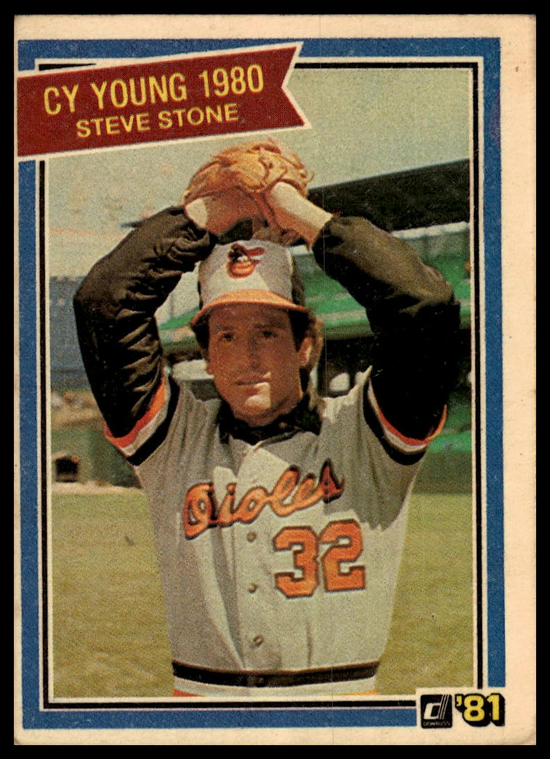 1981 Donruss #591 Steve Stone