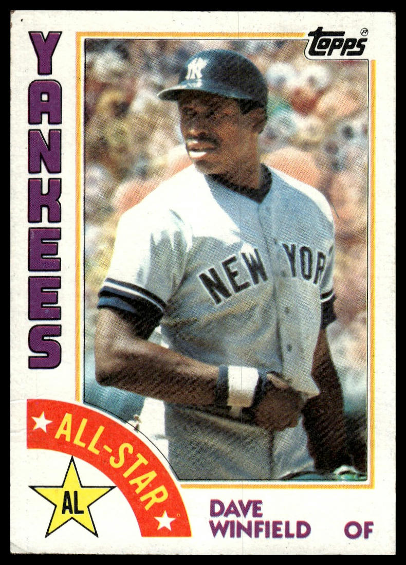 1984 Topps #402 Dave Winfield
