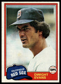 1981 Topps #275 Dwight Evans