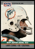 1990 Pro Set #8 Larry Csonka Super Bowl MVP Collectibles
