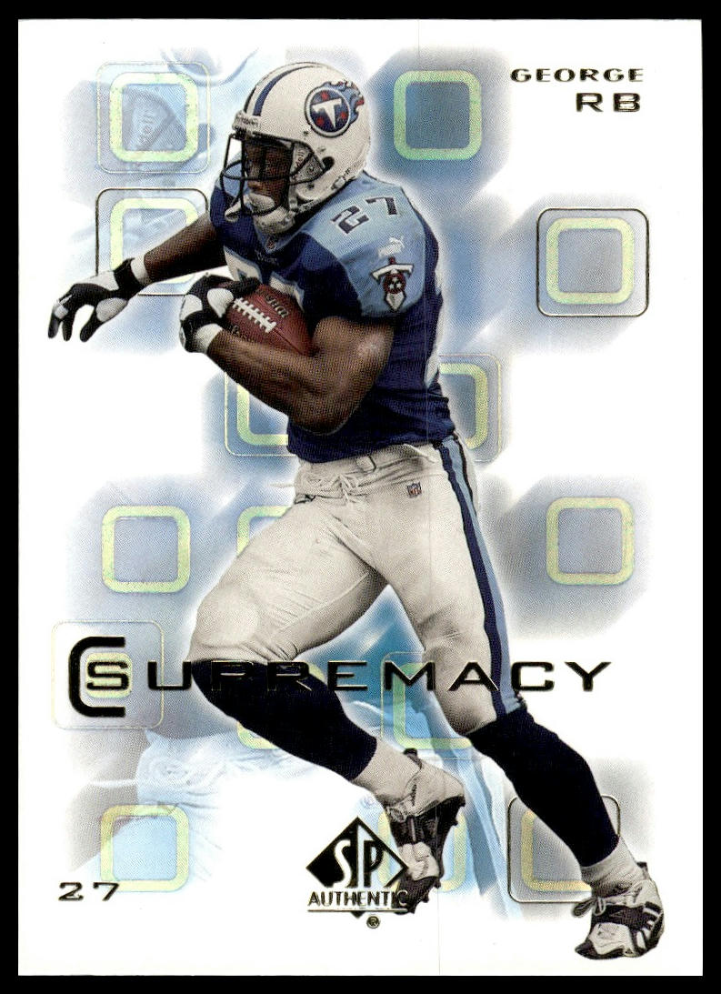 2000 SP Authentic #S14 Eddie George Supremacy