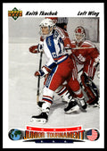 1991-92 Upper Deck French #698 Keith Tkachuk
