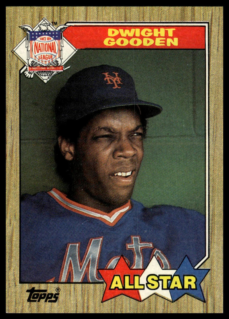 1987 Topps #603b Dwight Gooden