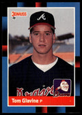1988 Donruss #644b Tom Glavine