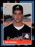 1988 Donruss #644 Tom Glavine