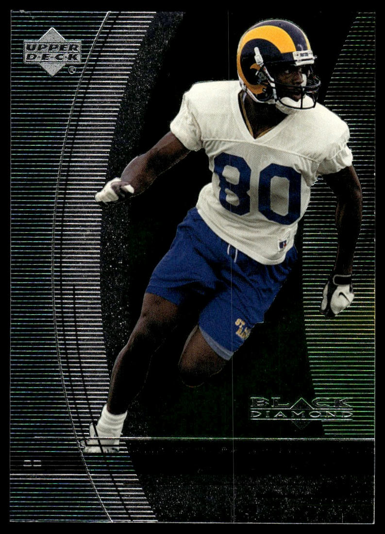 1999 Upper Deck Black Diamond #86 Isaac Bruce