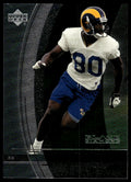 1999 Upper Deck Black Diamond #86 Isaac Bruce