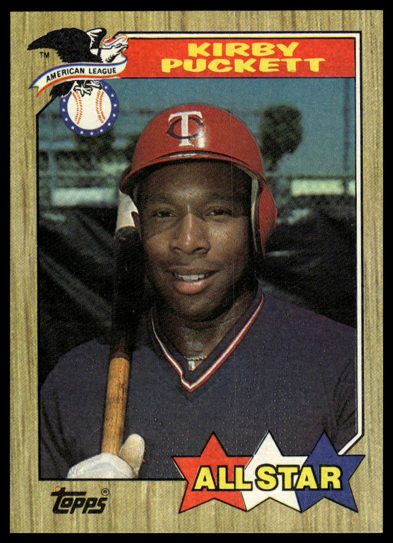 1987 Topps #611 Kirby Puckett