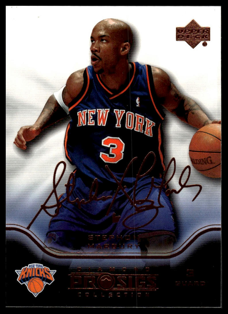 2004-05 Upper Deck Pro Sigs #60 Stephon Marbury