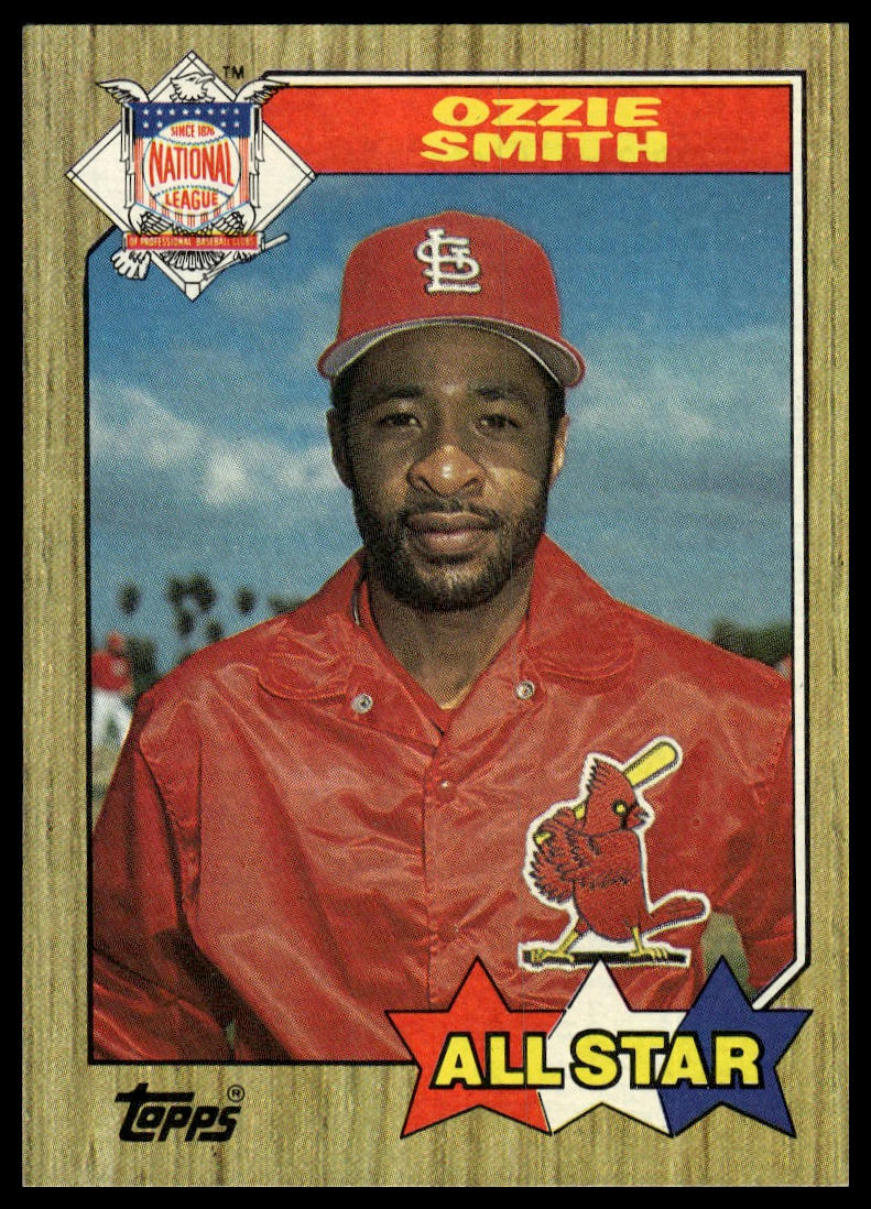 1987 Topps #598 Ozzie Smith