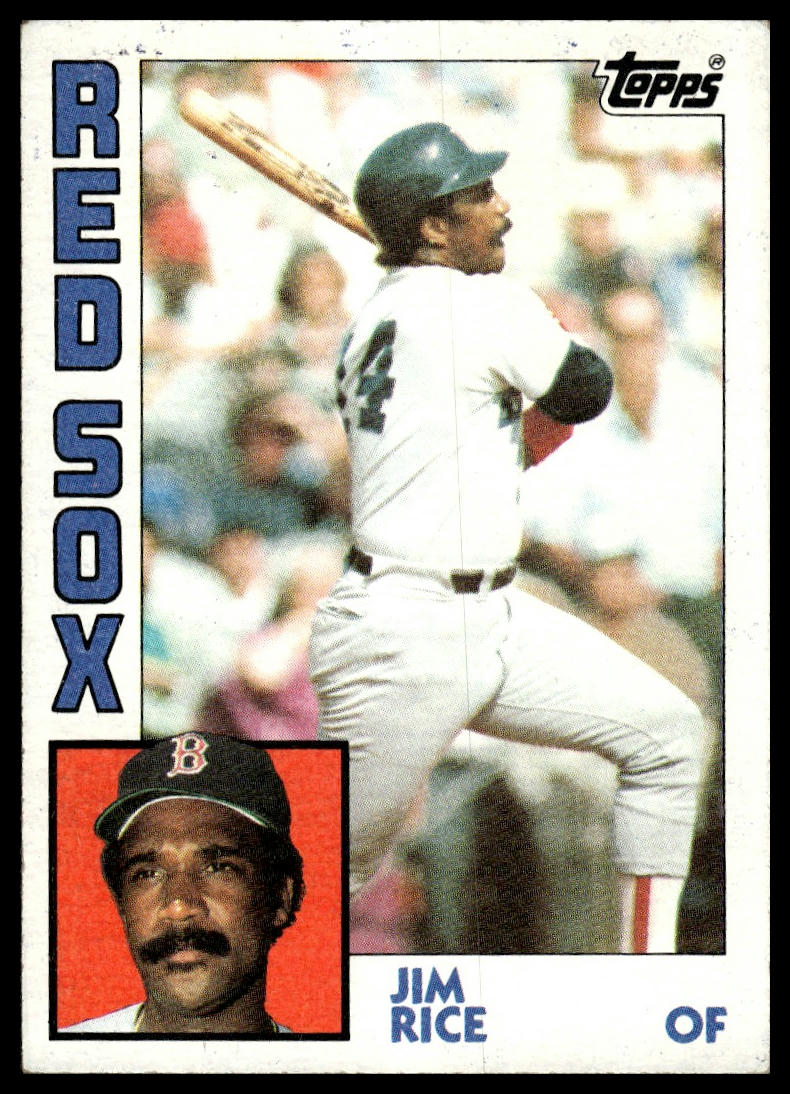 1984 Topps #550 Jim Rice