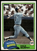 1981 Topps #504 Dale Murphy