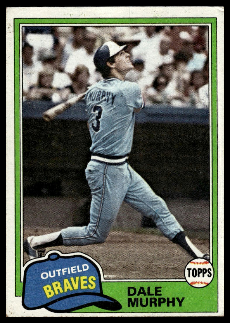 1981 Topps #504 Dale Murphy