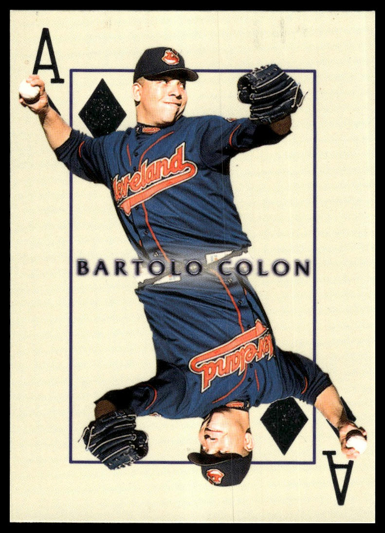 2000 Pacific Invincible #8 Bartolo Colon Diamond Aces 399 #/399