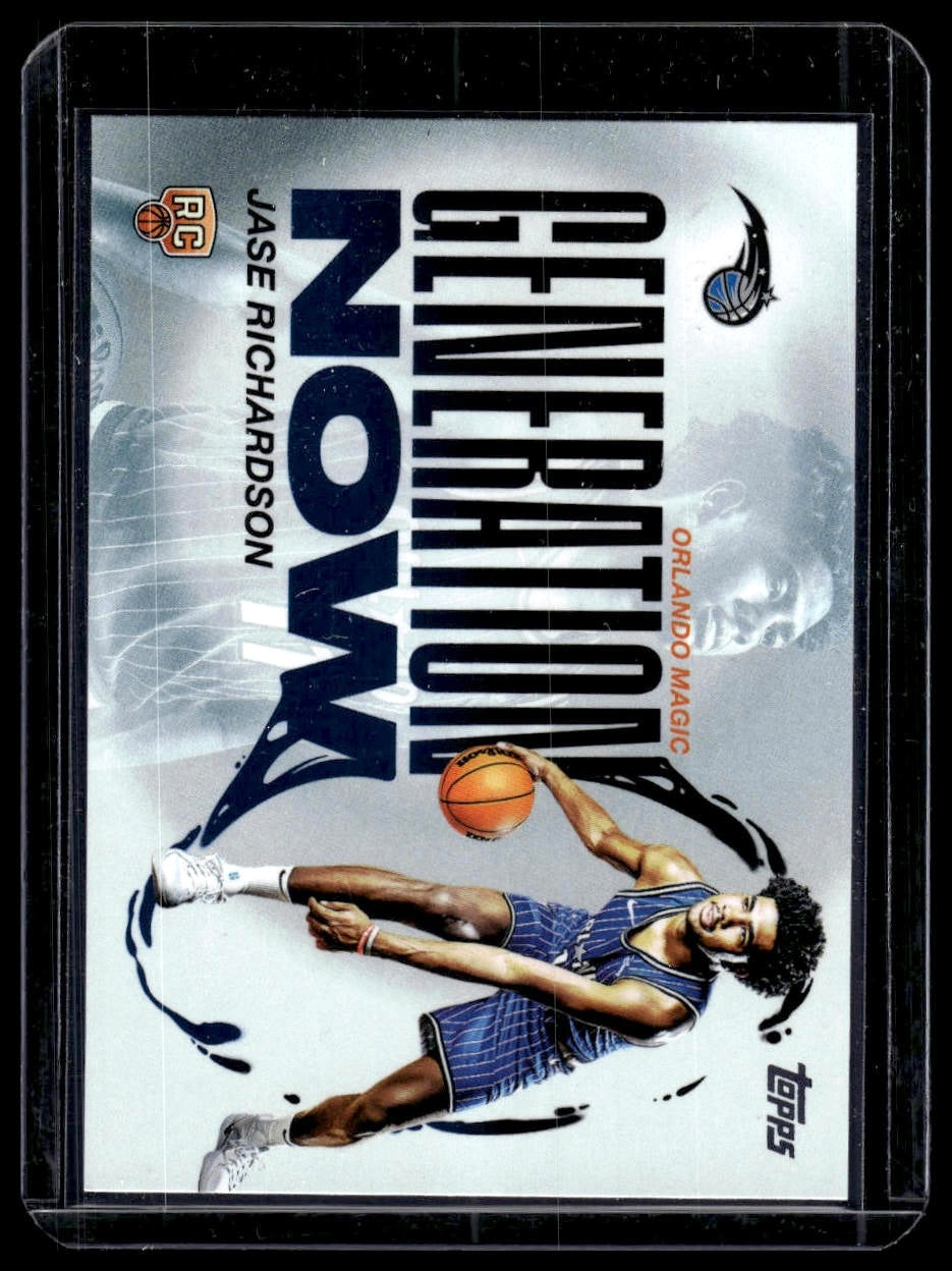 2025-26 Topps #GN-25 Jase Richardson Generation Now