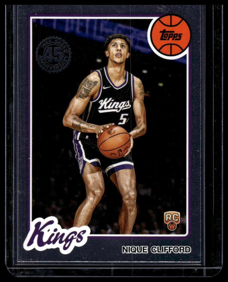 2025-26 Topps #80BK-70 Nique Clifford 1980-81 Topps Basketball