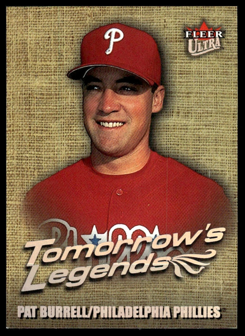 2001 Ultra #14TL Pat Burrell Tomorrow's Legends
