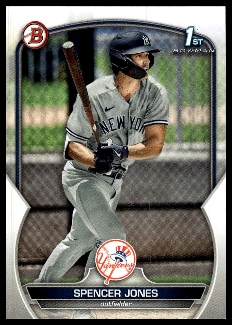 2023 Bowman #BP-139 Spencer Jones Prospects