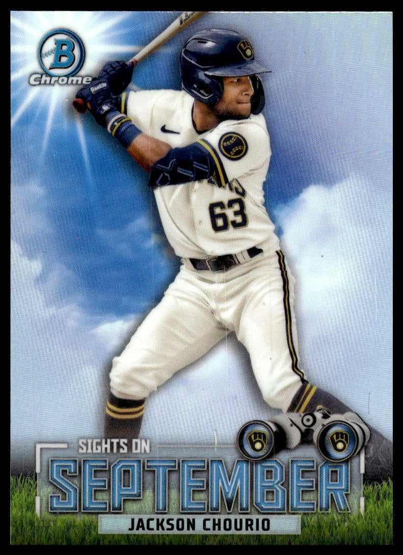 2023 Bowman #SOS-11 Jackson Chourio Sights on September
