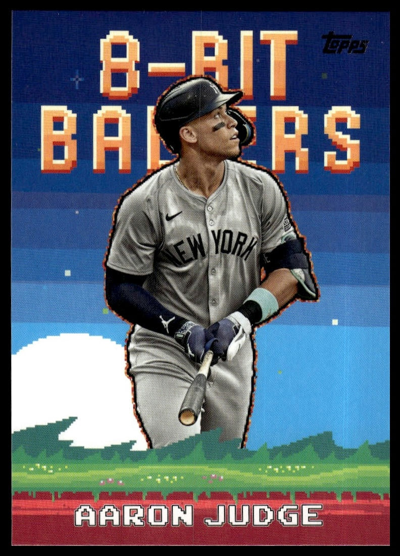 2025 Topps #8B-4 Aaron Judge 8-Bit Ballers
