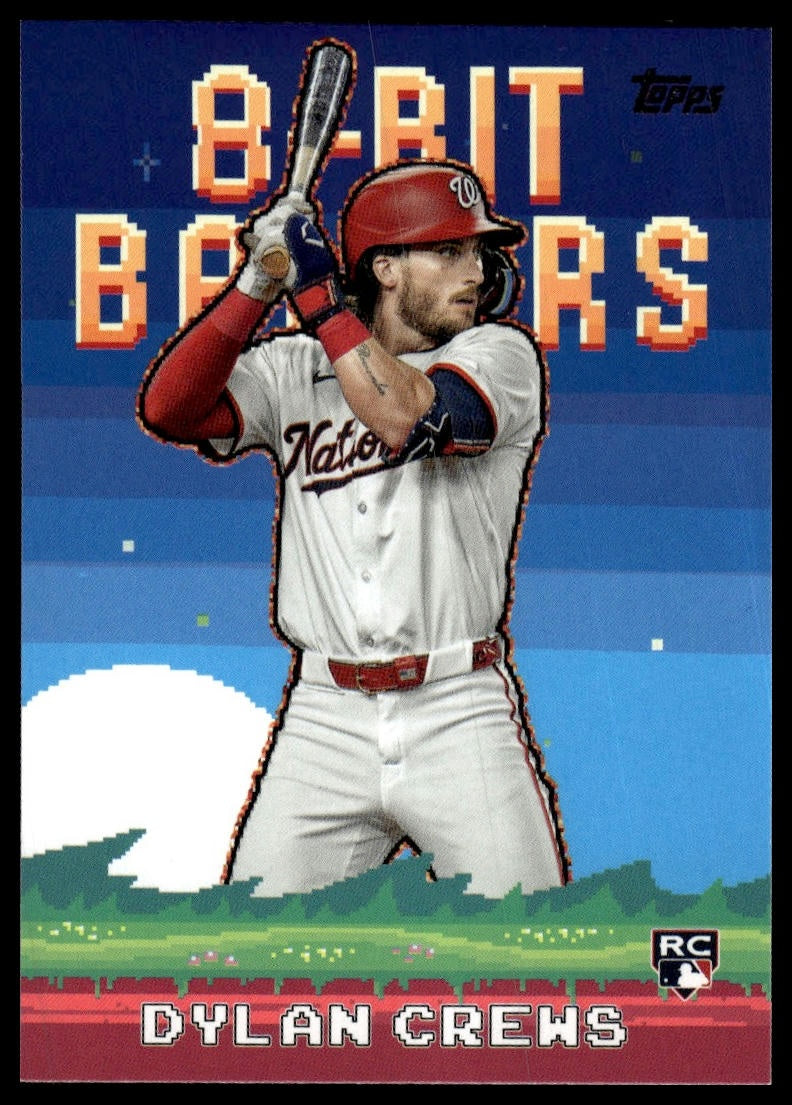 2025 Topps #8B-19 Dylan Crews 8-Bit Ballers