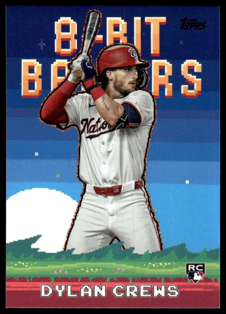 2025 Topps #8B-19 Dylan Crews 8-Bit Ballers