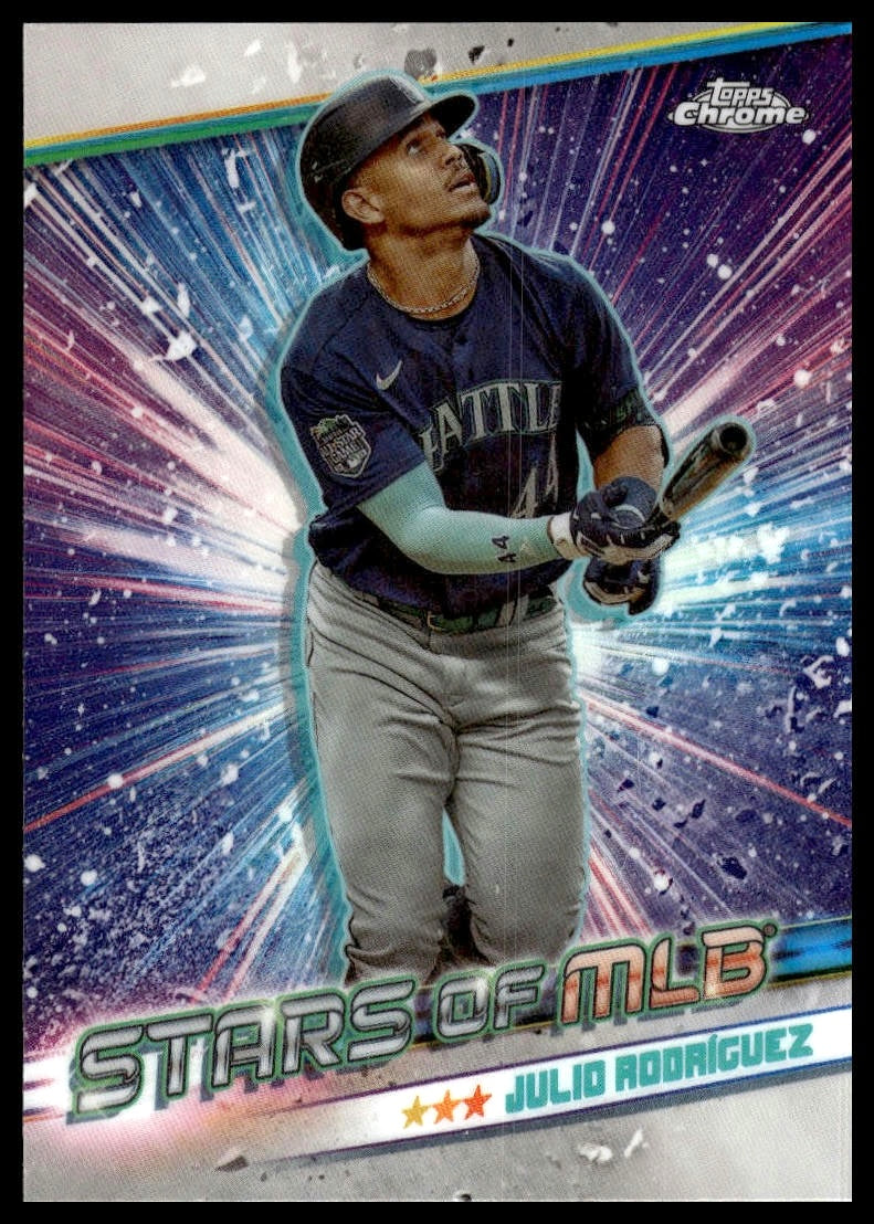 2024 Topps #CSMLB-16 Julio Rodríguez Stars of MLB Chrome