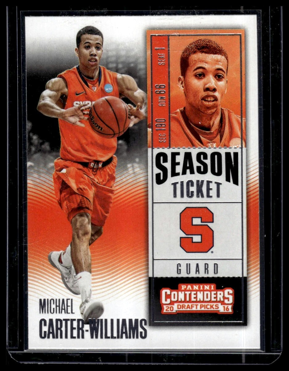 2016 Panini Contenders Draft Picks #67 Michael Carter-Williams