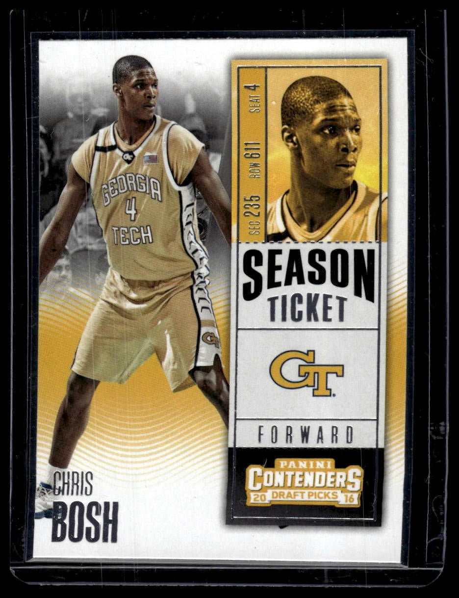 2016 Panini Contenders Draft Picks #16 Chris Bosh