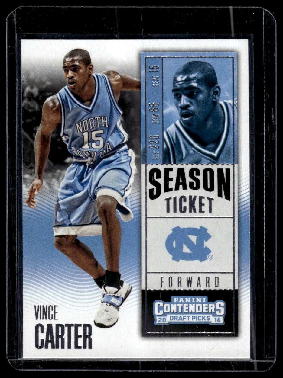 2016 Panini Contenders Draft Picks #41 Vince Carter