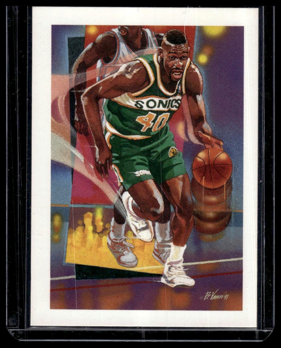 1991-92 Hoops #527 Shawn Kemp