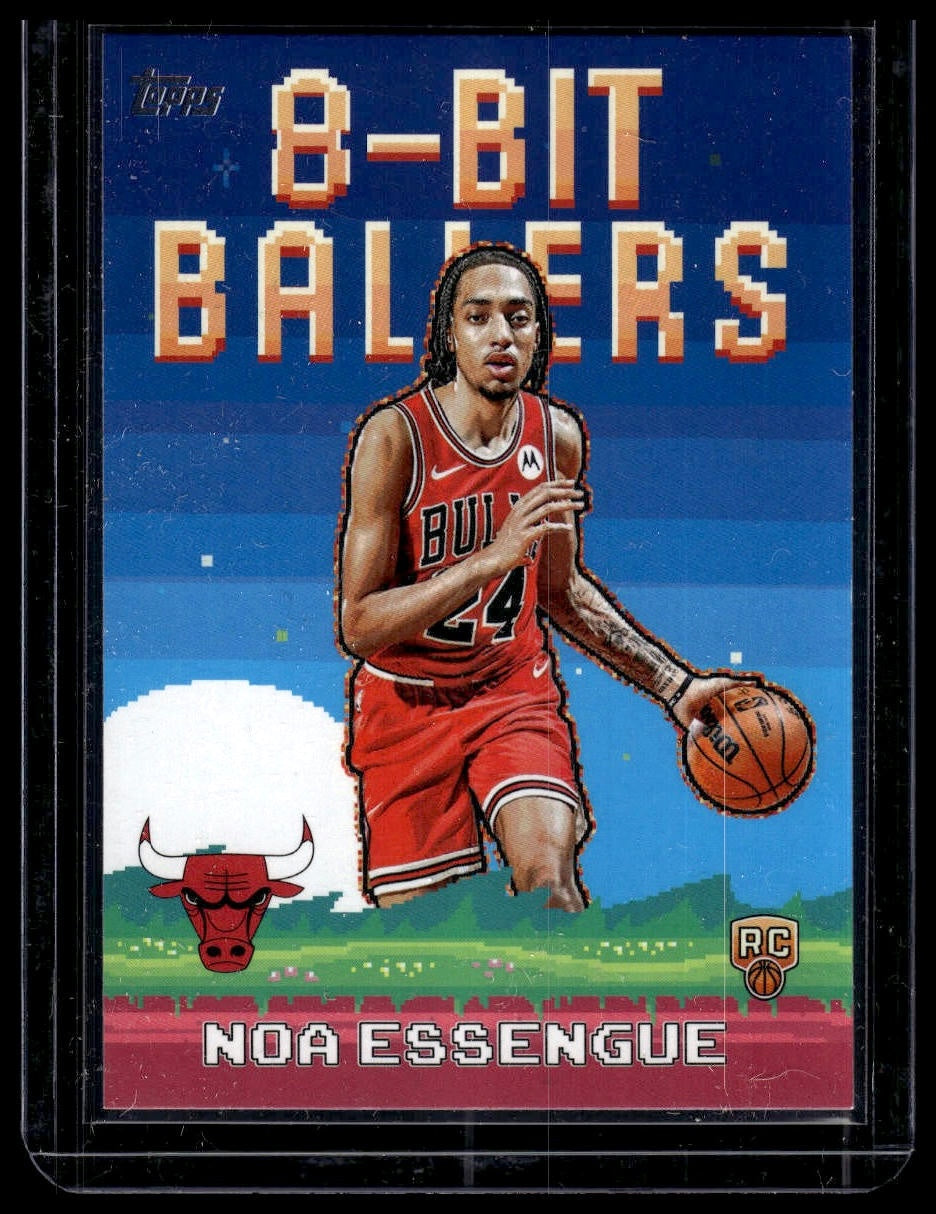 2025-26 Topps #8B-38 Noa Essengue 8-Bit Ballers