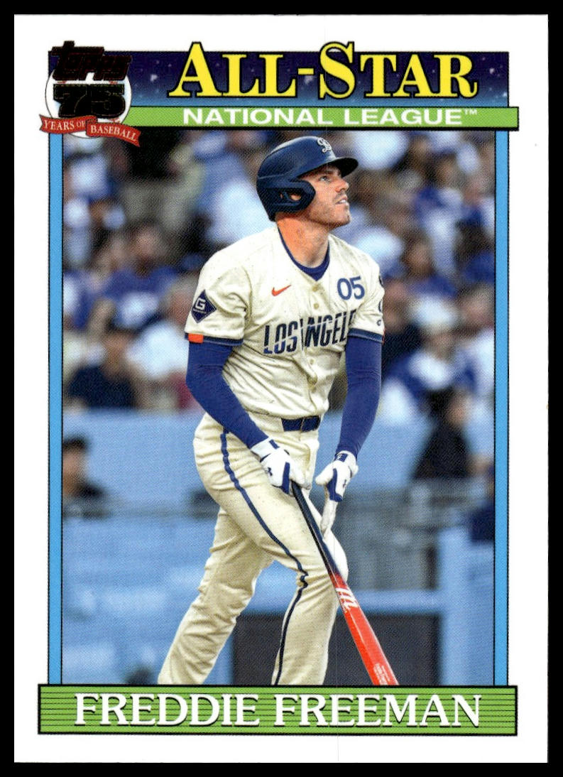 2026 Topps  Freddie Freeman 1991 Topps Baseball 35th Anniversary All-Stars