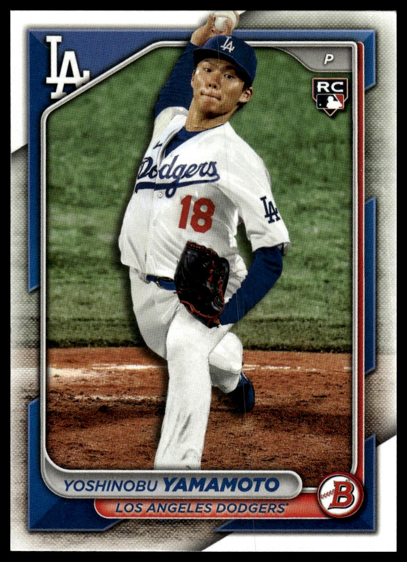 2024 Bowman #36 Yoshinobu Yamamoto