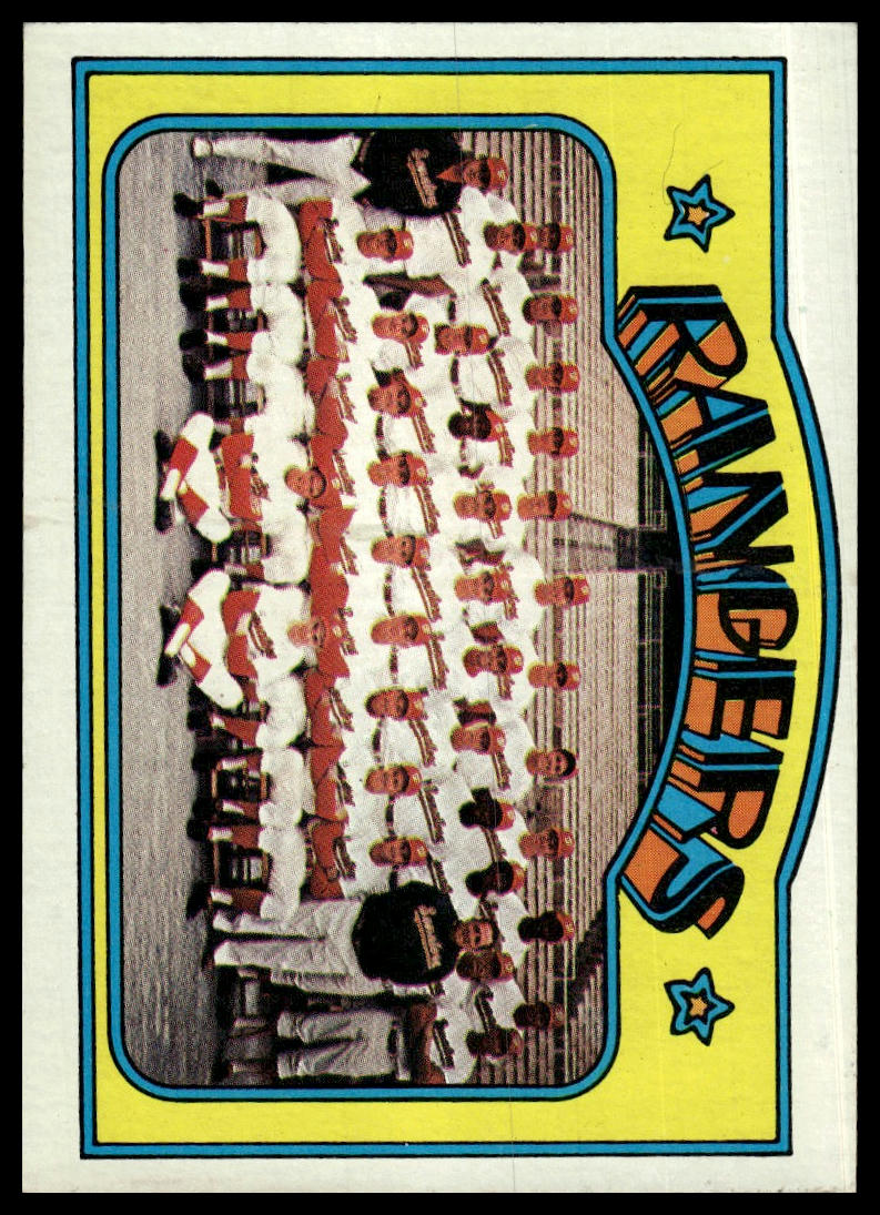 1972 Topps #668 Texas Rangers