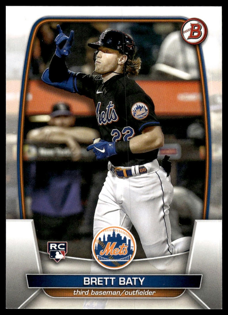 2023 Bowman #80 Brett Baty