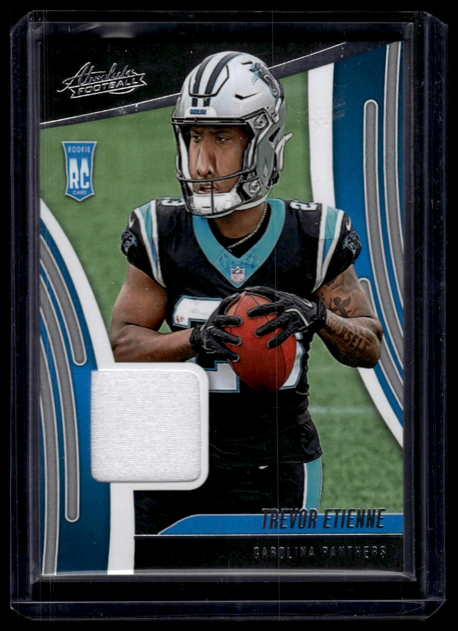 2025 Panini Absolute #ARM-TEE Trevor Etienne Absolute Rookie Materials