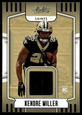 2023 Panini Absolute #ARM-22 Kendre Miller Absolute Rookie Materials