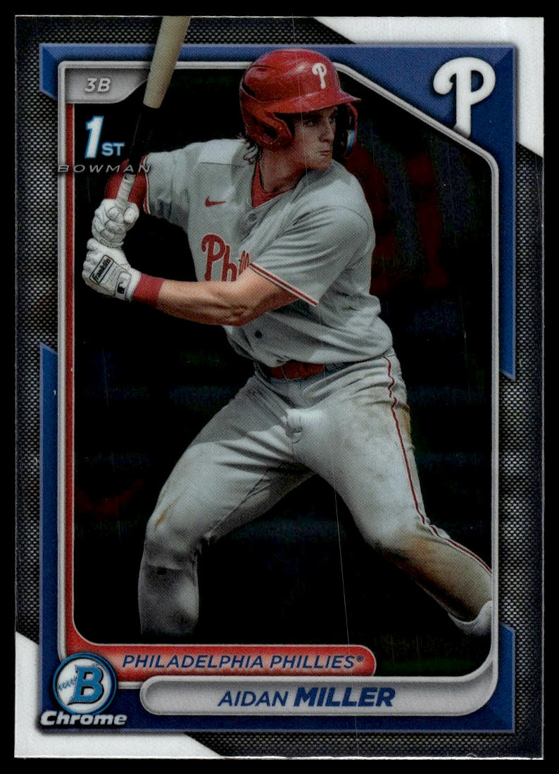 2024 Bowman #BCP-27 Aidan Miller Chrome Prospects