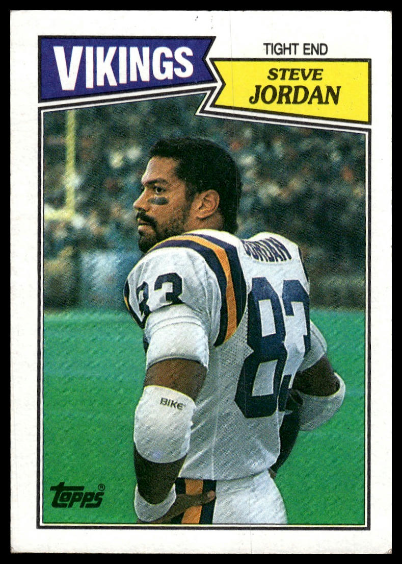 1987 Topps #204 Steve Jordan