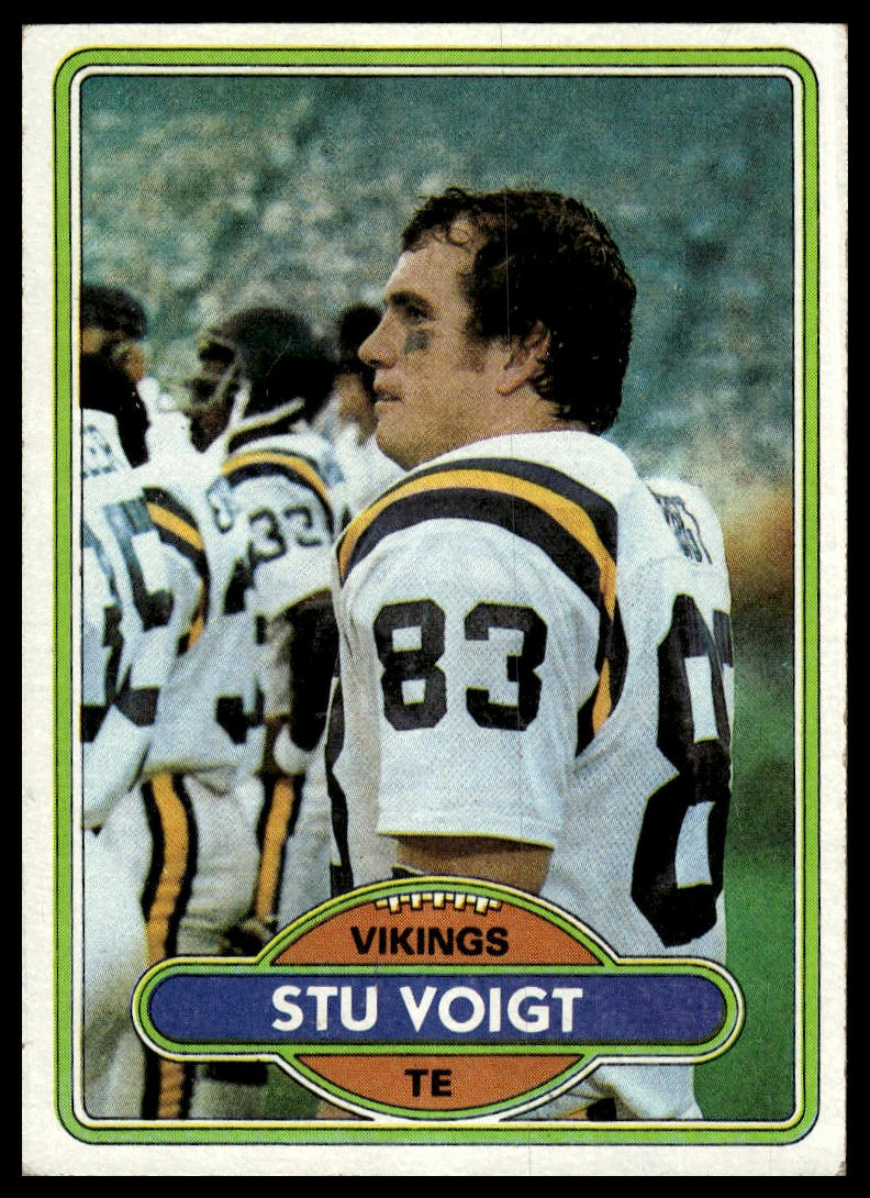 1980 Topps #387 Stu Voigt